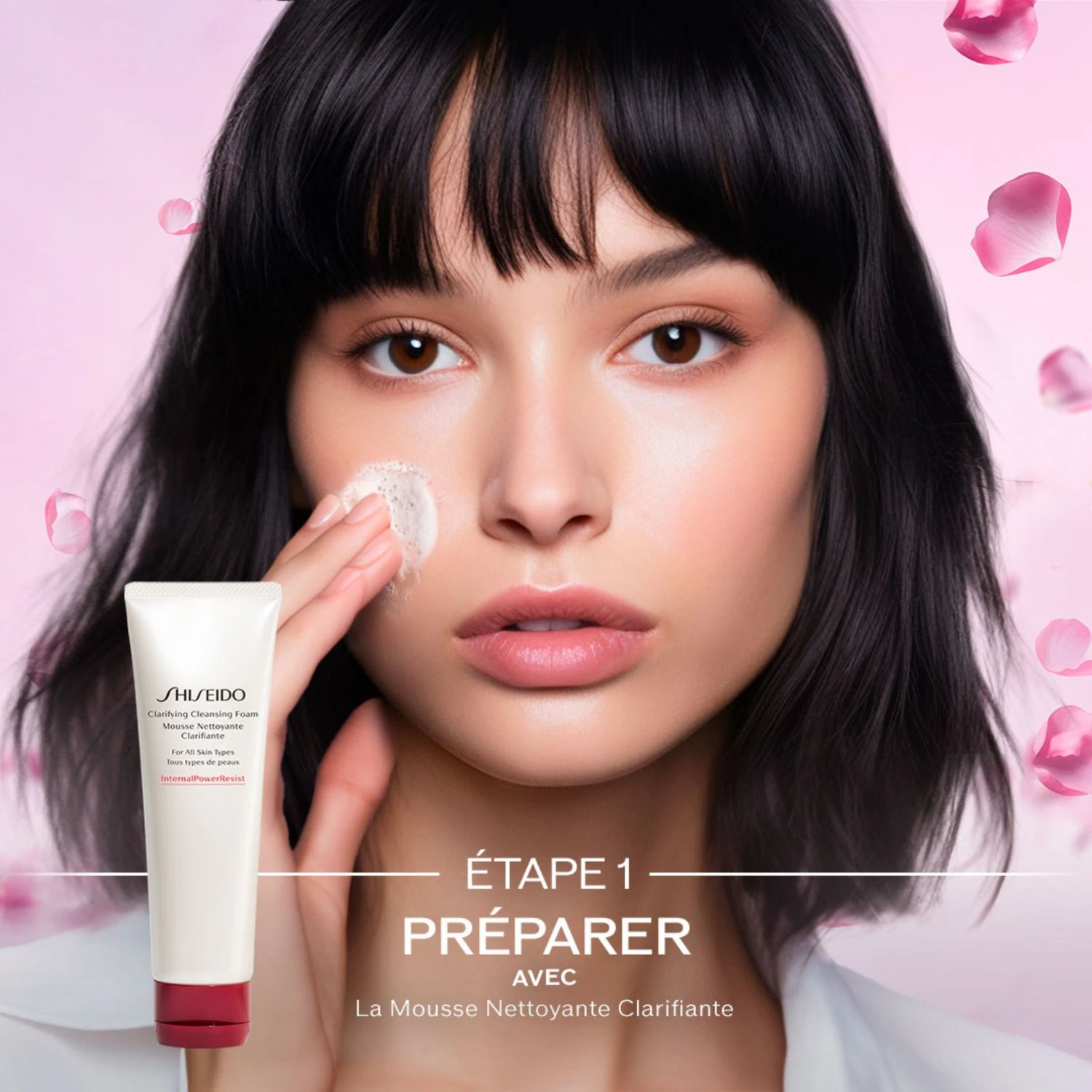 Schiuma detergente purificante Shiseido