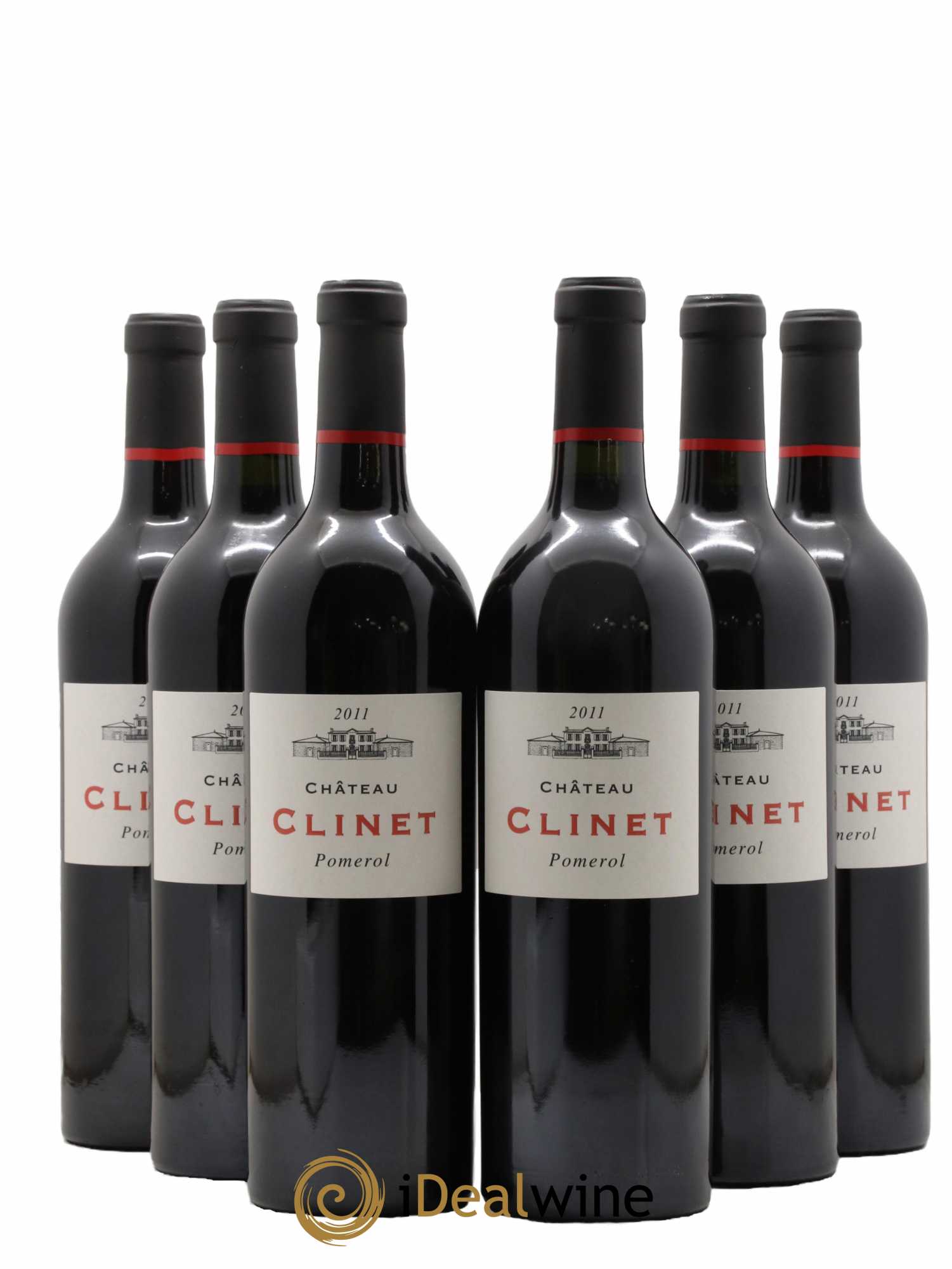 Château Clinet  2011 - Lot de 6 Bouteilles