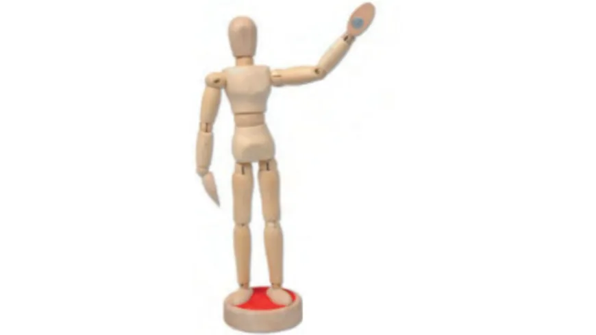 JAXELL® Magnet-Modellpuppe 20cm (63515)