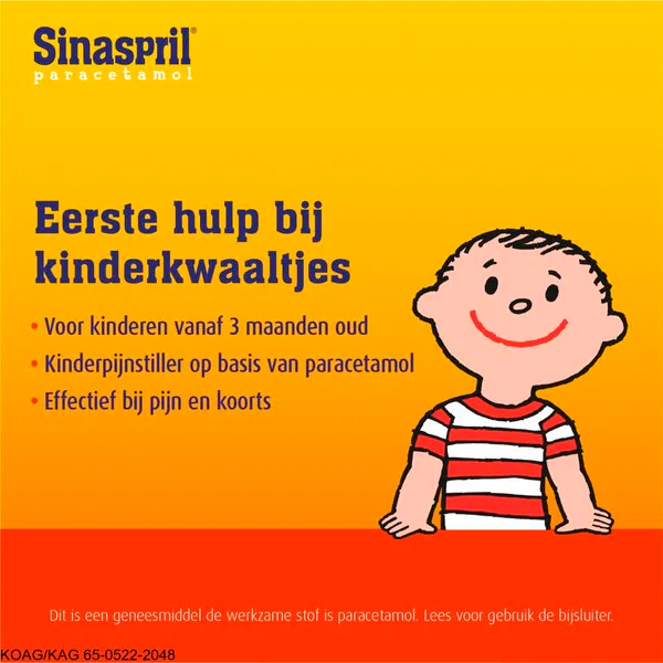 Sinaspril Parasetamoli 120 mg Peräpuikot Lääke - 10 kpl