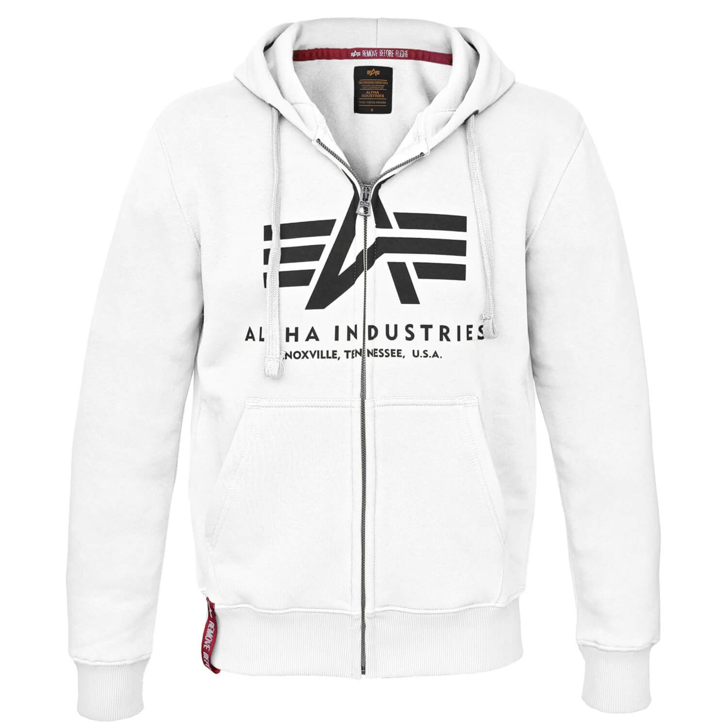 Basic Zip Hoody Kapuzen Jacke