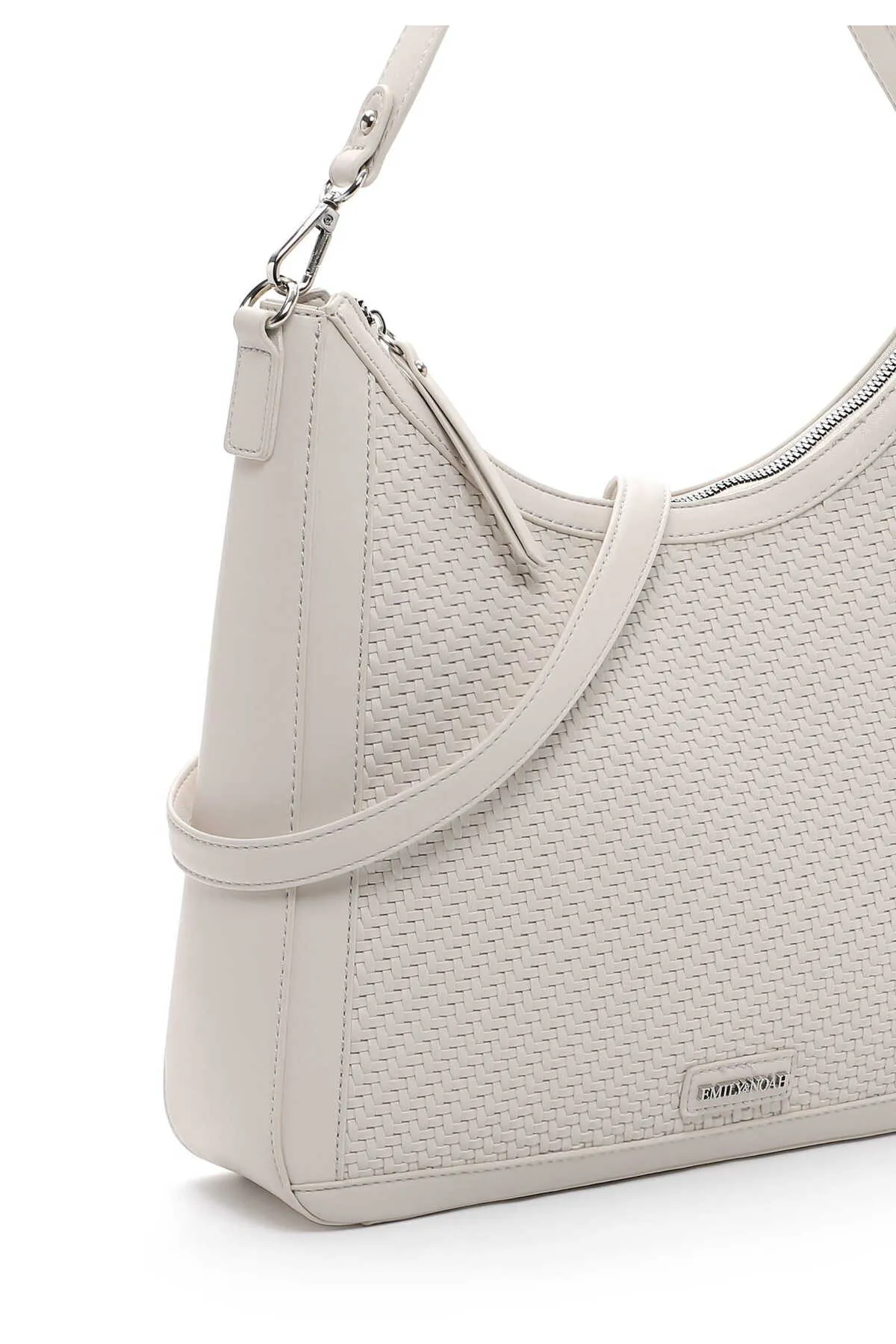 Emily & Noah  Handtasche - Ecru - Unifarben
