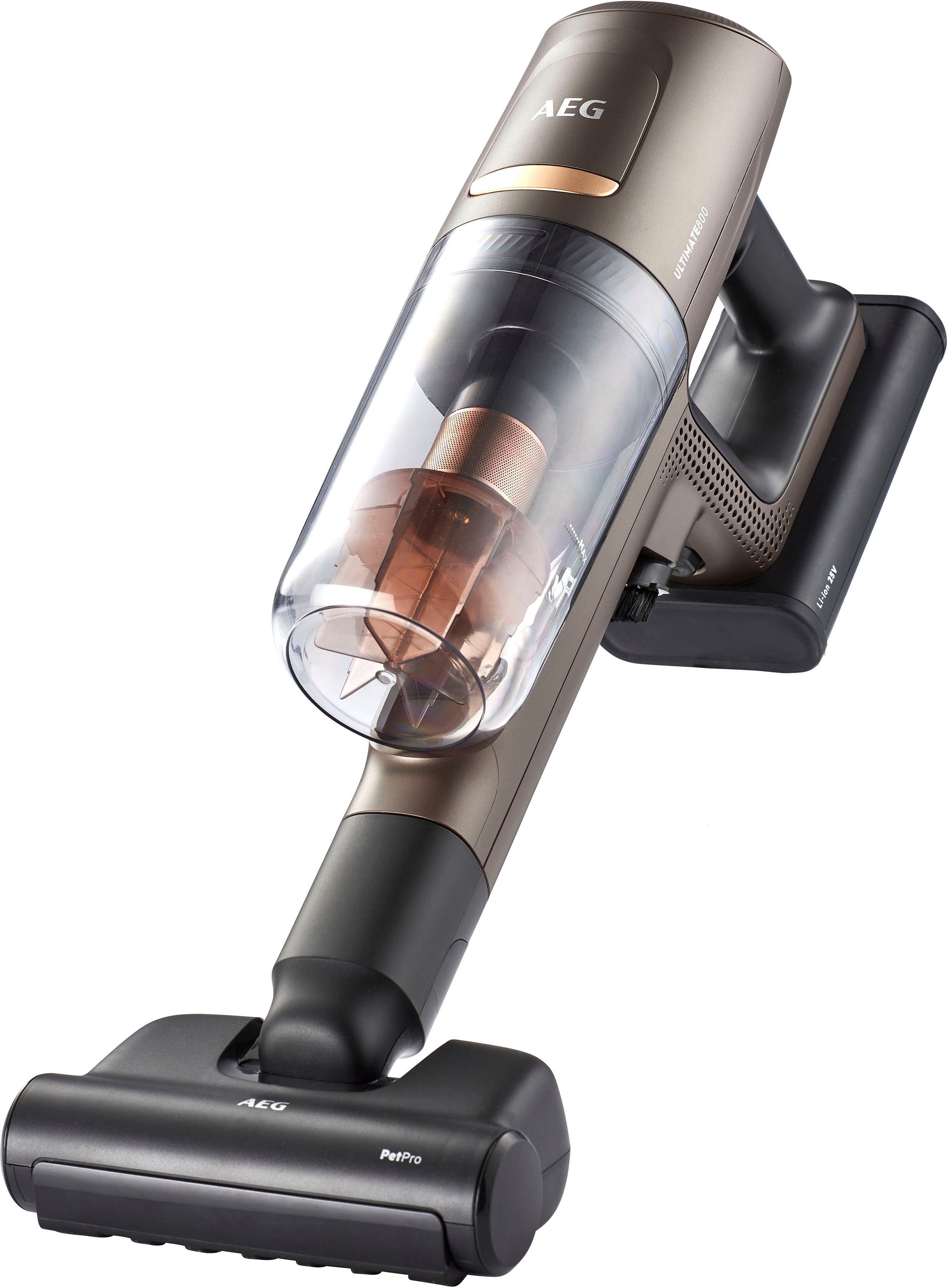 AEG Akku-Hand-und Stielstaubsauger Ultimate 8000 AP81A25ULT, beutellos, 5-stufige Filtration