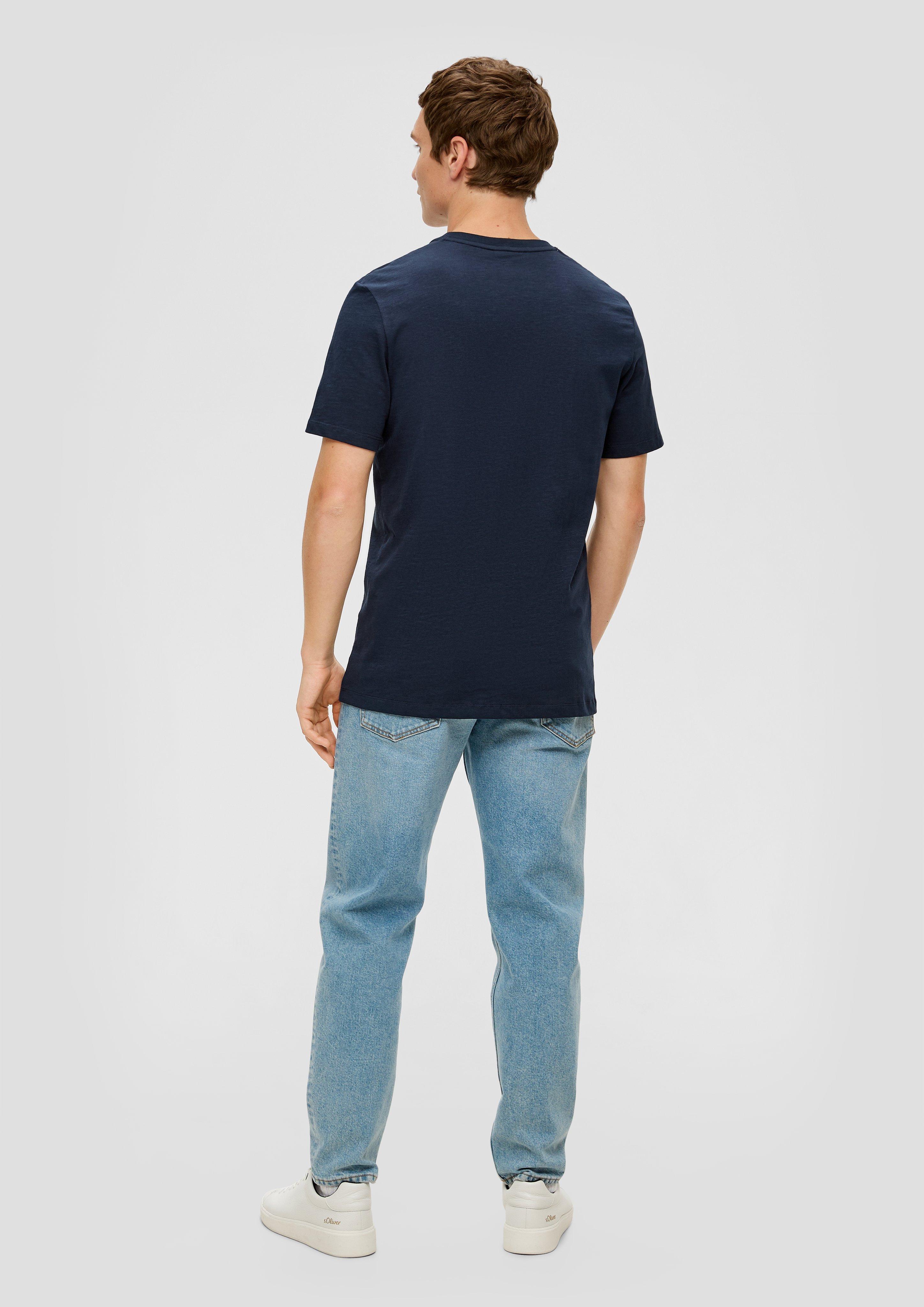 Baumwollshirt mit Frontprint  2141467-59F1