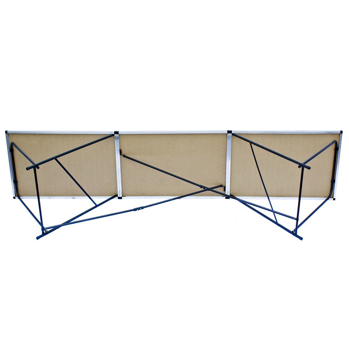 Goods+Gadgets Klapptisch Klappbarer Multifunktionstisch (Markttisch, Campingtisch Mehrzwecktisch), höhenverstellbarer Tapeziertisch