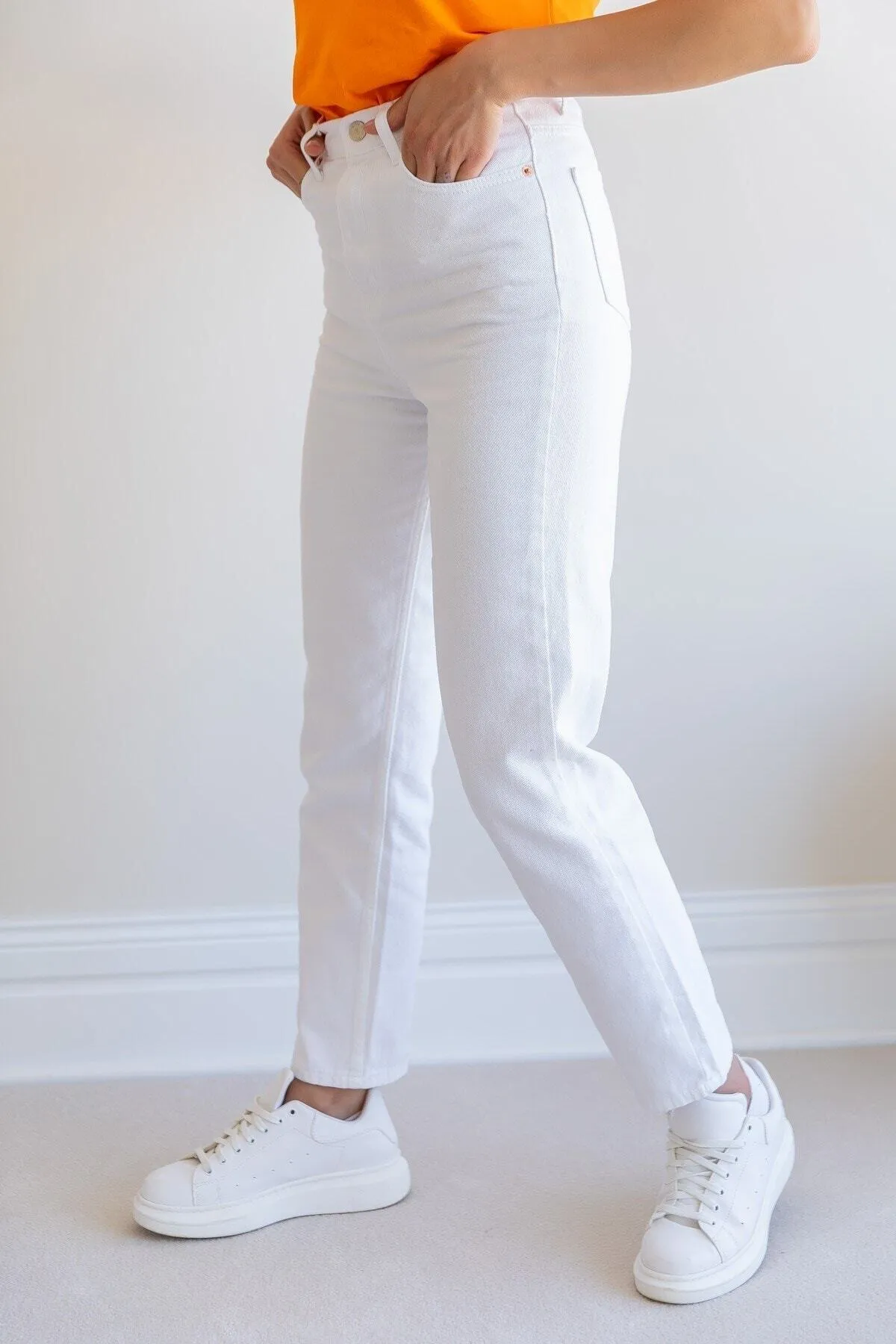 LİMABEL  Jeans - Weiß - Straight