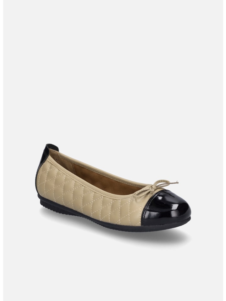 Josef Seibel Ballerina Pippa 76 in schwarz-beige günstig kaufen