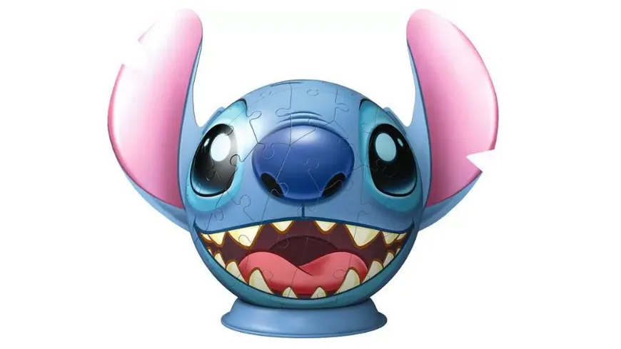 Ravensburger Puzzle - 3D Puzzles -  Stitch Puzzle-Ball mit Ohren