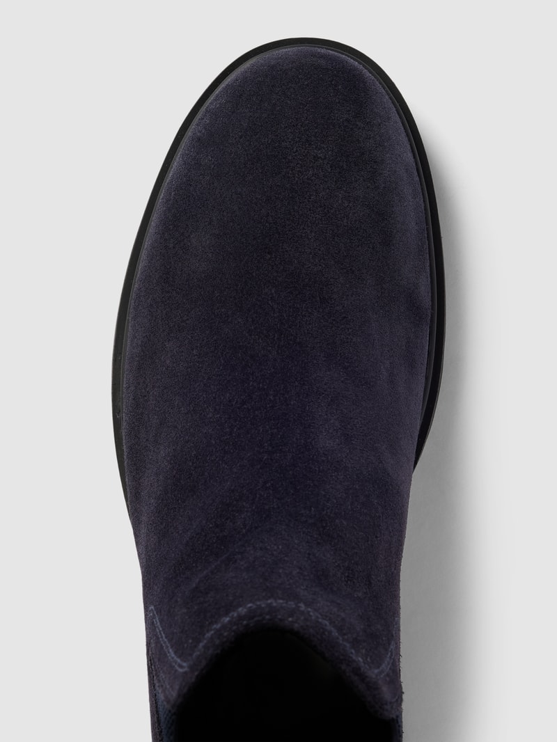 Chelsea Boots in Wildleder-Optik Modell 'SPHERICA' in marineblau