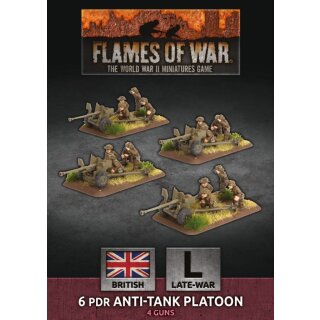 6 pdr Anti-Tank Platoon (4)