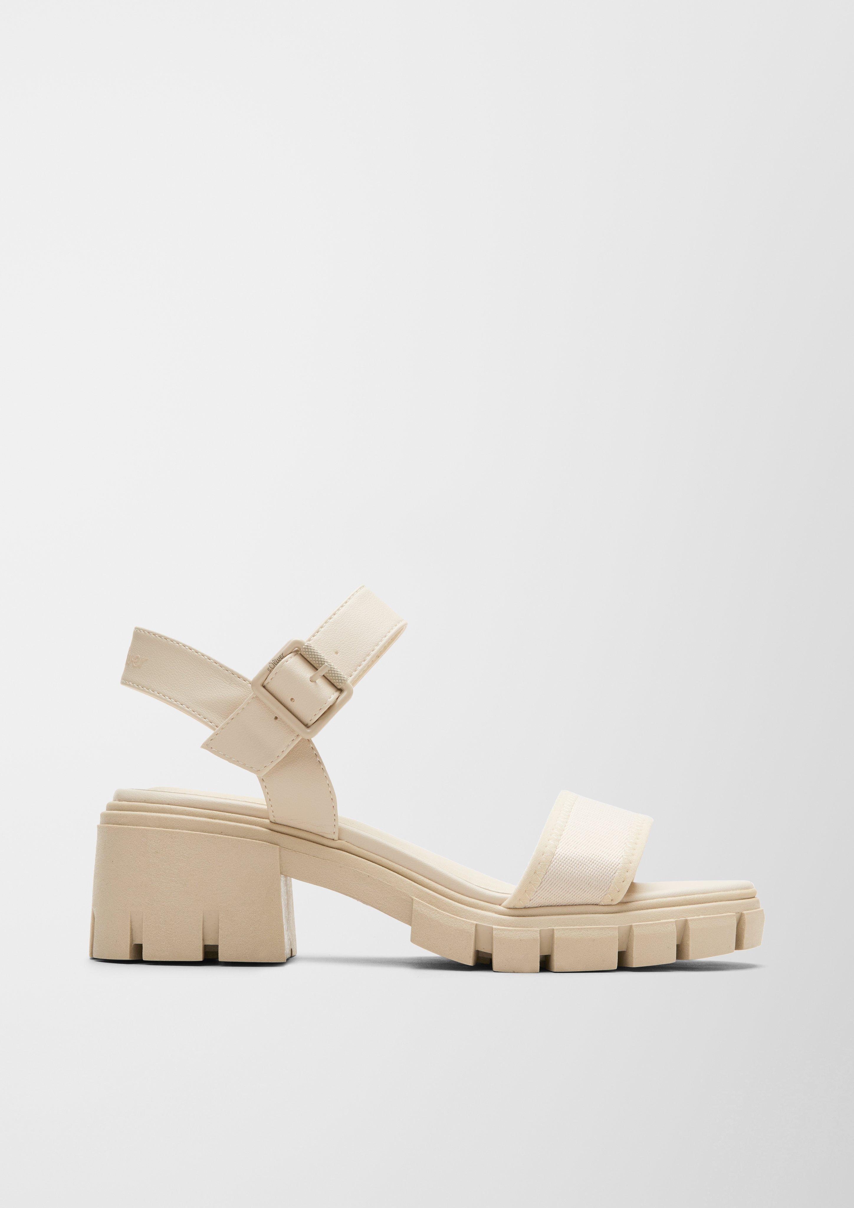 Sandalen mit Ziernaht  6007709-462