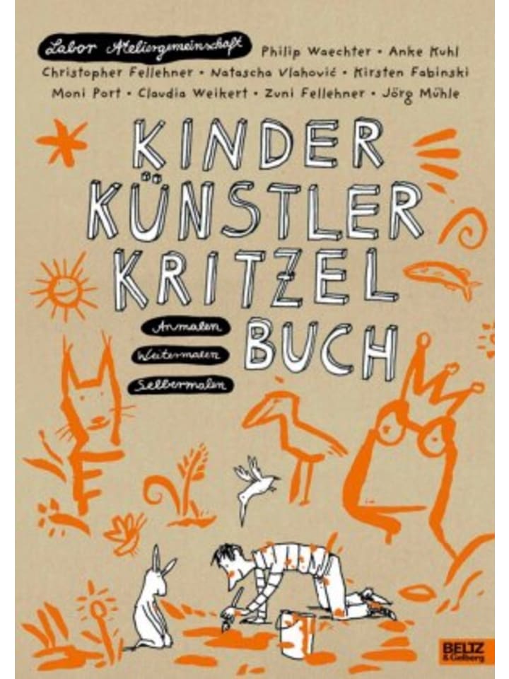 Beltz Verlag Papeterie/PBS - Kinder Künstler Kritzelbuch günstig kaufen onesize