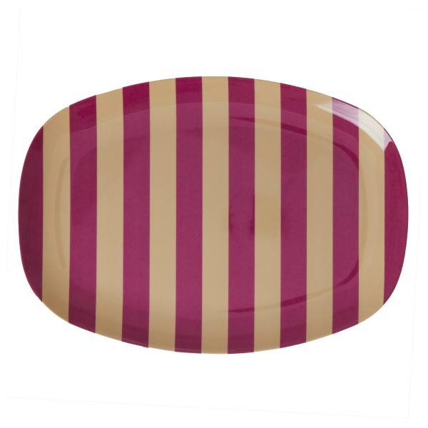 Rice - Melamine Rectangular Plate - Teller