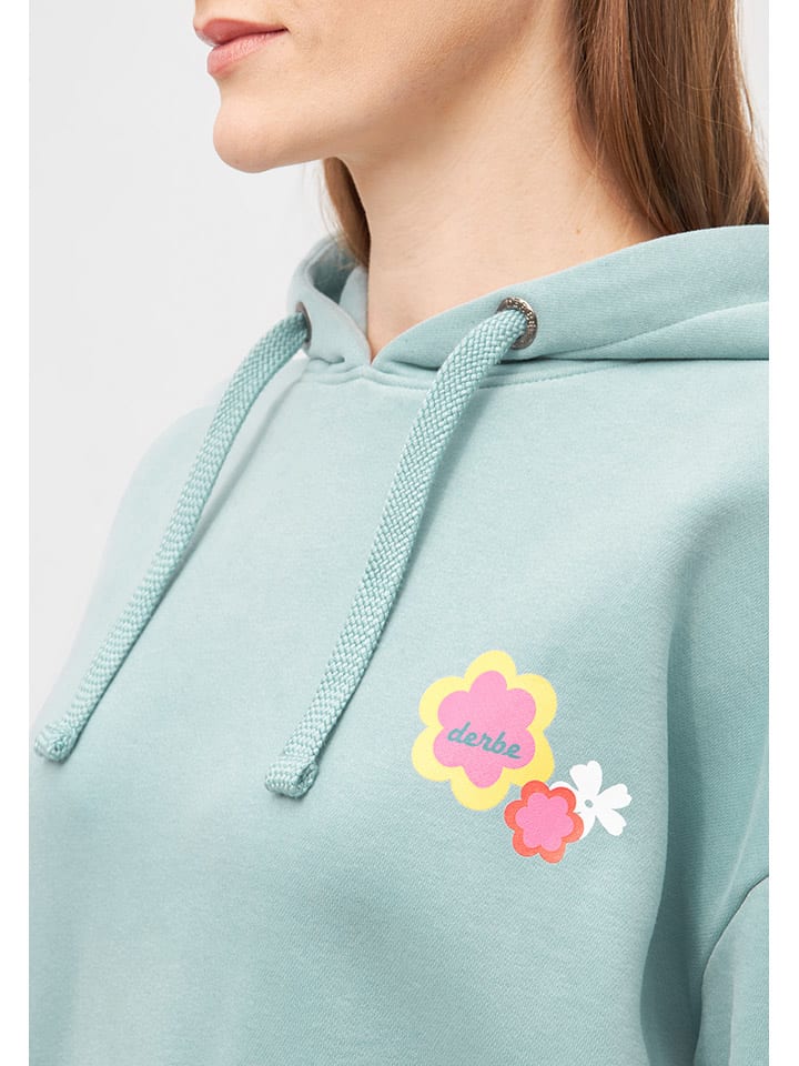 Derbe Hoodie in Hellblau günstig kaufen