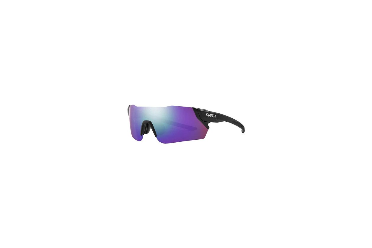 Smith Attack Matte Black - ChromaPop Violet Mirror