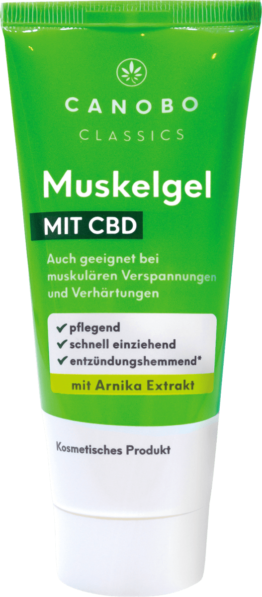 Muskelgel mit CBD & Arnika Extrakt, 100 ml