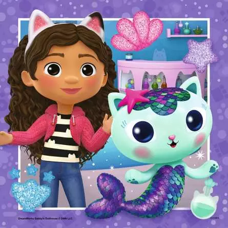 Kinderpuzzle ab 5 Jahren - Spielzeit mit Gabby - 49 Teile