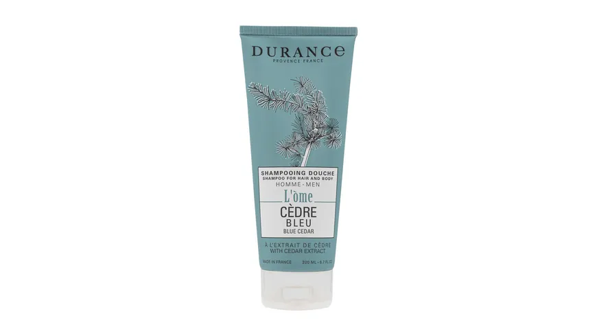 DURANCE L'Ome Duschgel & Shampoo Blauzeder 200 ml