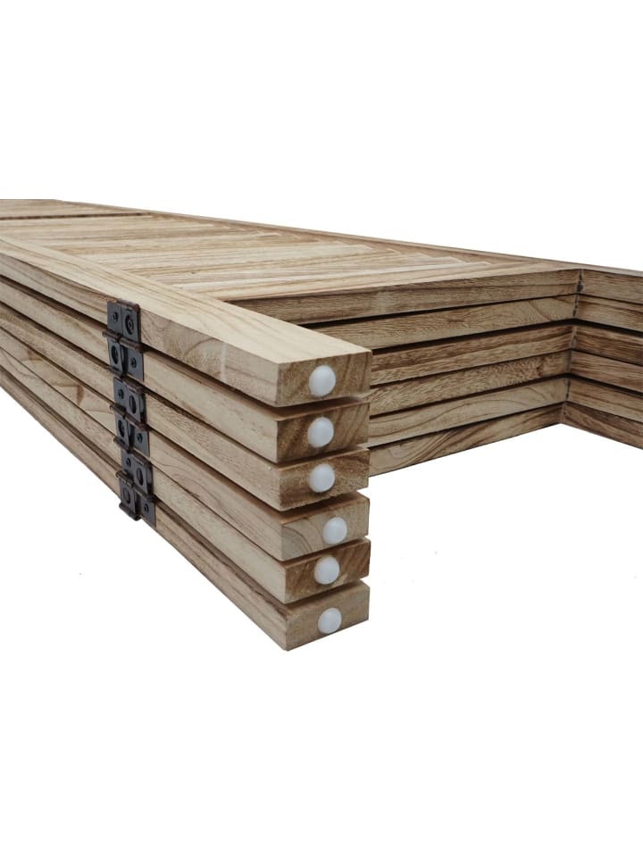 MCW Paravent G30 im Shabby-Look, Hellbraun günstig kaufen onesize