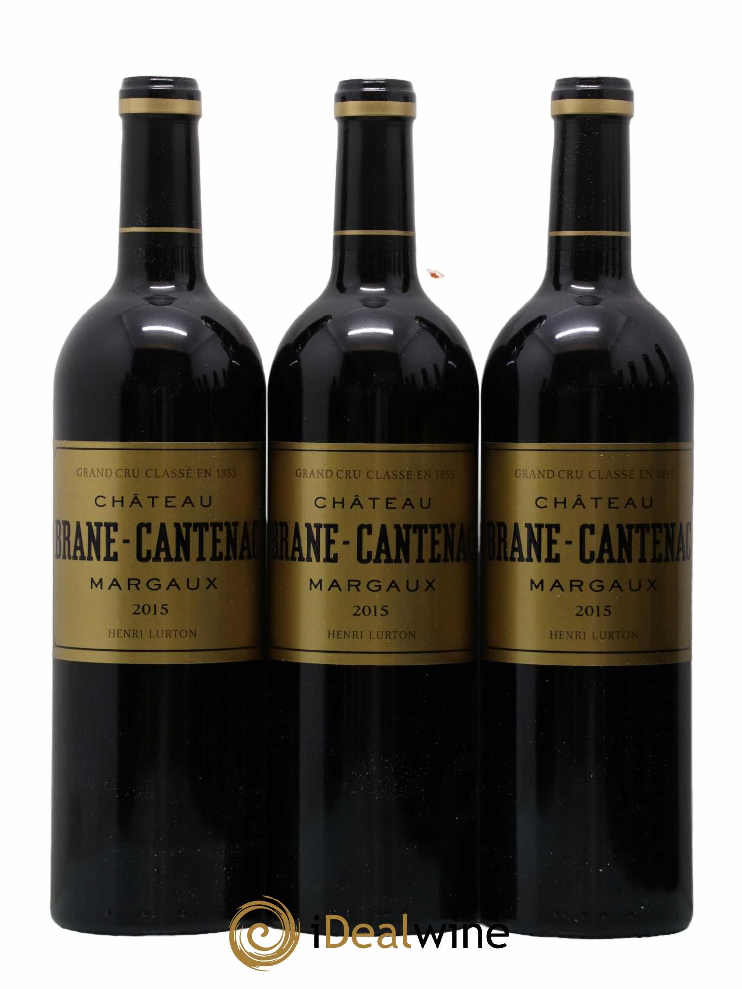 Château Brane Cantenac 2ème Grand Cru Classé  2015 - Lot de 12 Bouteilles