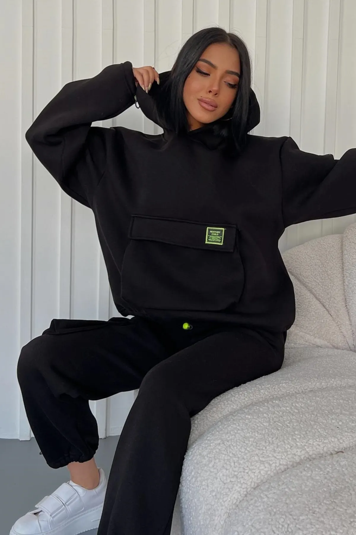 lovebox  Zweiteiler - Schwarz - Regular Fit