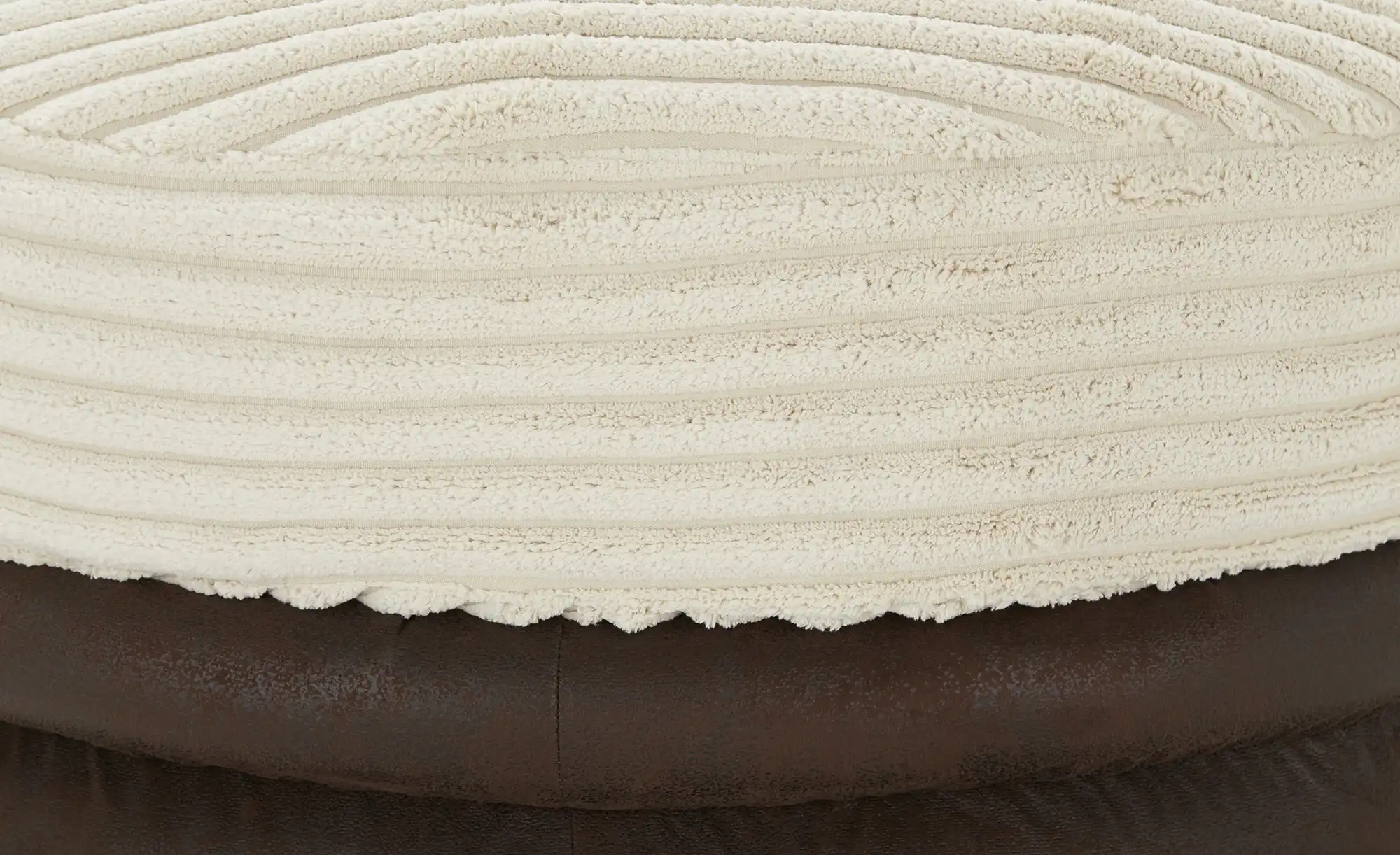 Hocker Bezug in Cord Bristol