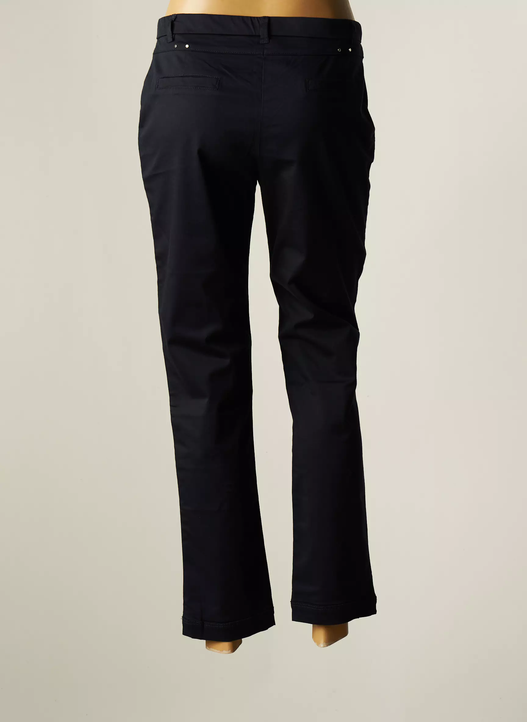 Christine Laure Pantalons Chino Femme couleur bleu
