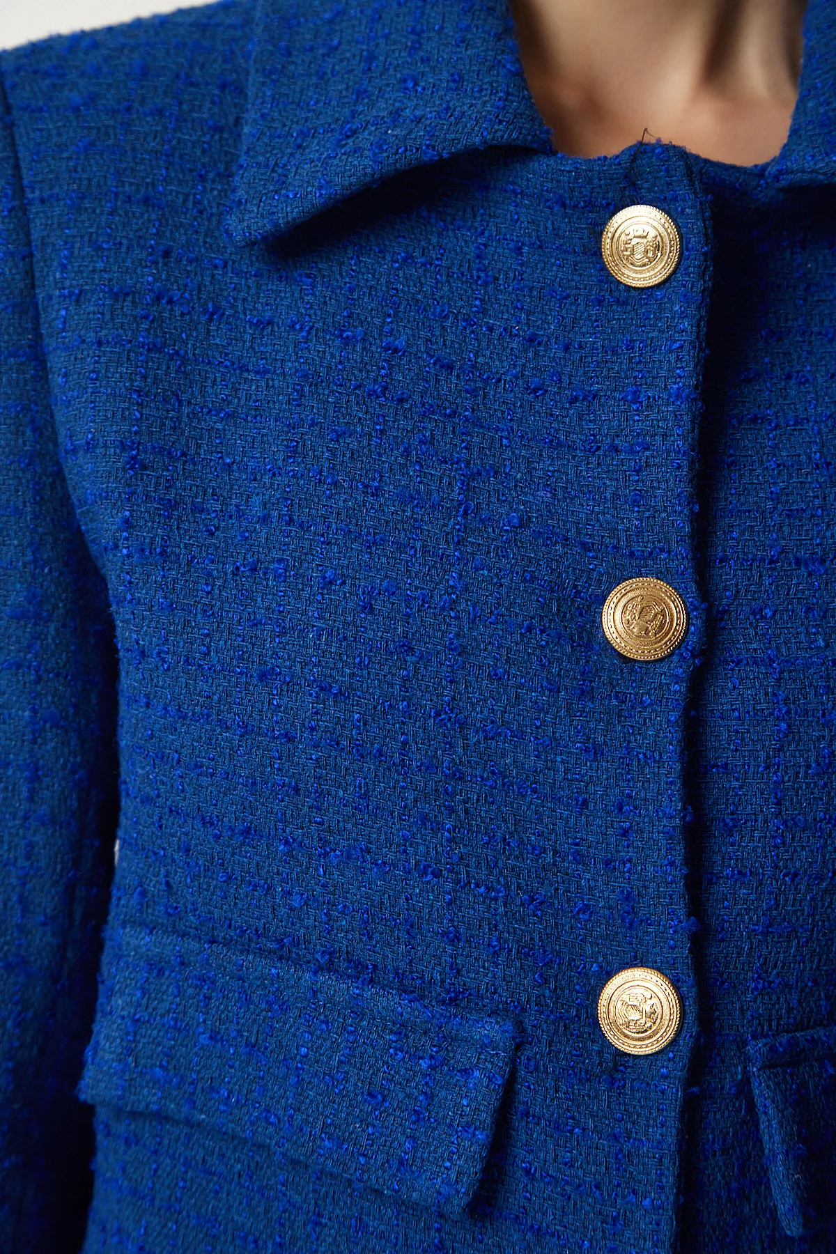 Happiness İstanbul  Jacke - Blau - Regular Fit