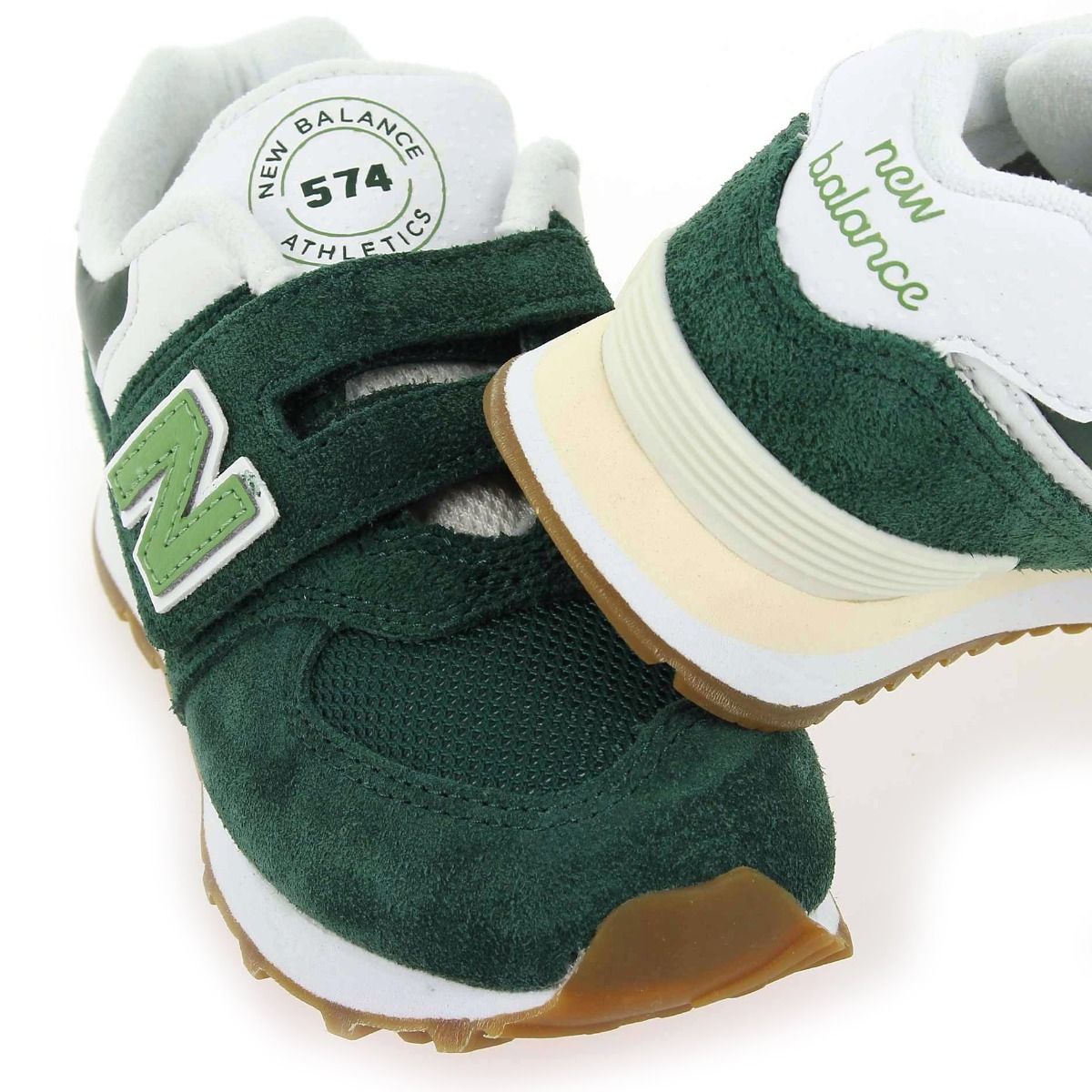 New Balance  PV574 VELCRO COUNTRY CLUB - Vert