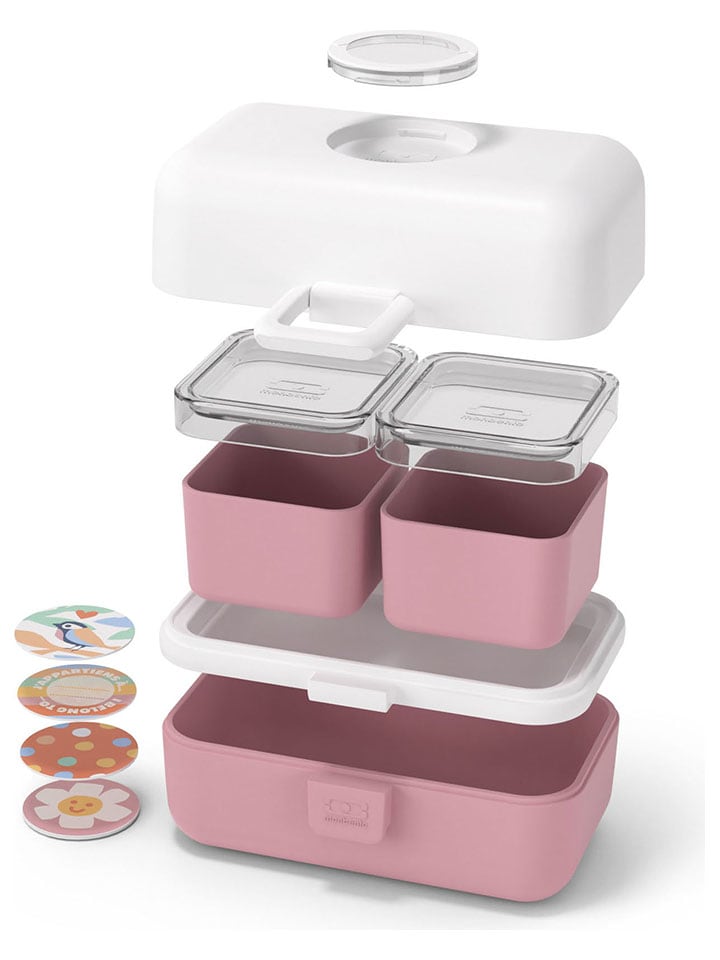 Monbento Lunchbox in Weiß/ Rosa - 800 ml günstig kaufen onesize