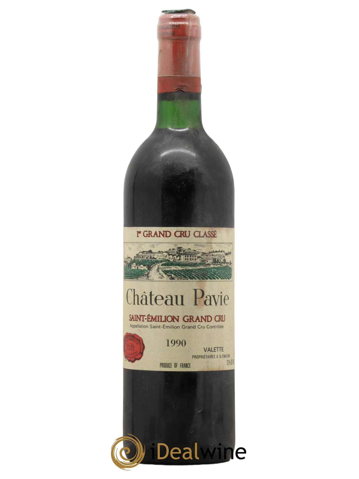 Château Pavie 1er Grand Cru Classé A  1990 - Lot de 1 Bouteille