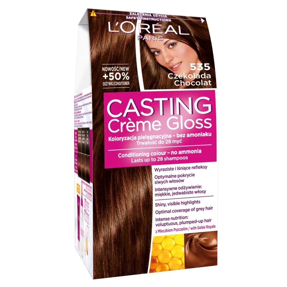 Casting Creme Gloss Hårfarve 535 Chokolade