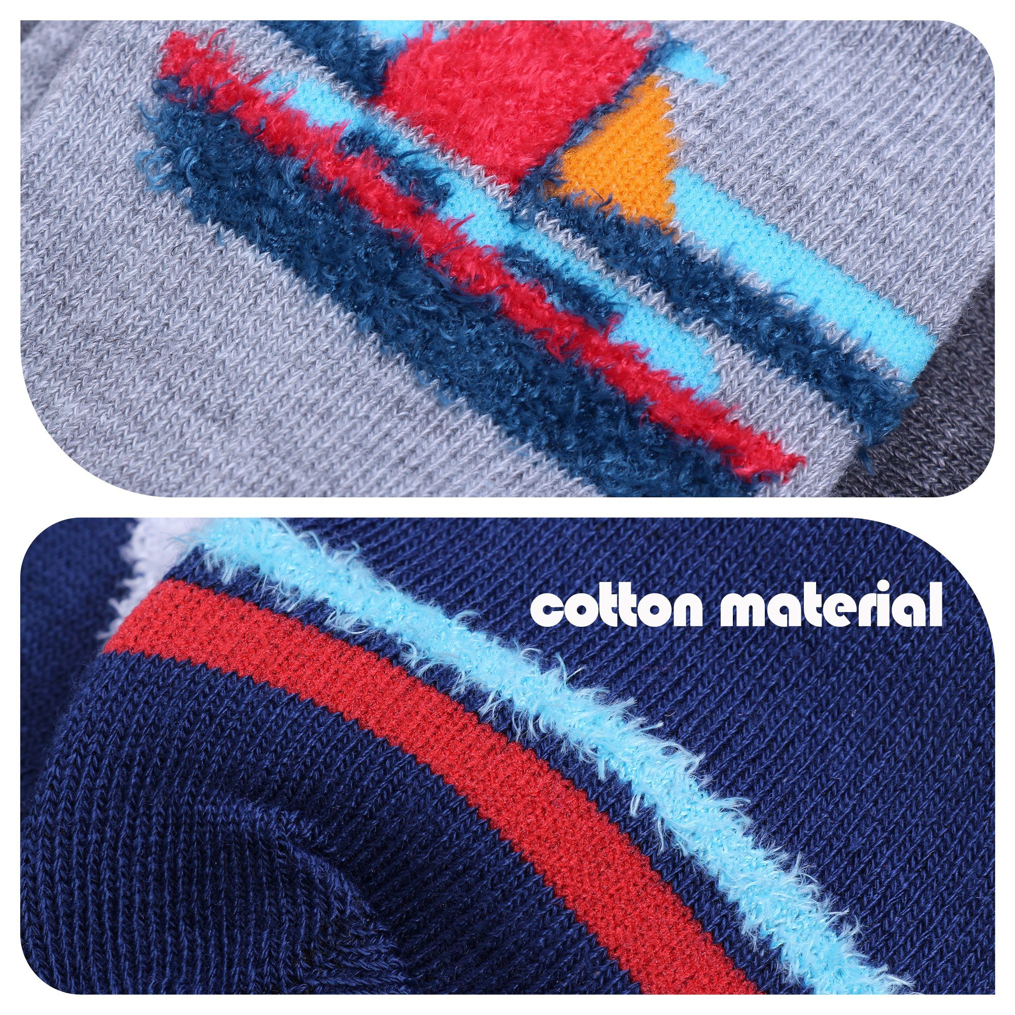 L&K-II Langsocken 2117-2816 (Beutel, 10/12 Paar) Jungen Socken aus Baumwolle