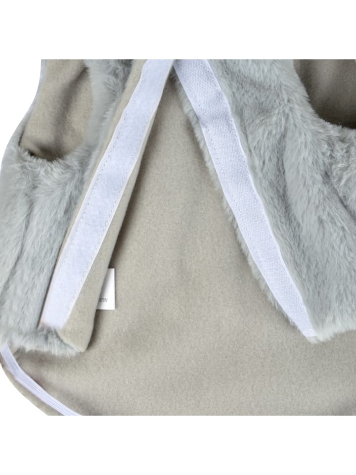 dynamic24 Hunde Teddyfleece Mantel Winterjacke in Grau günstig kaufen 40