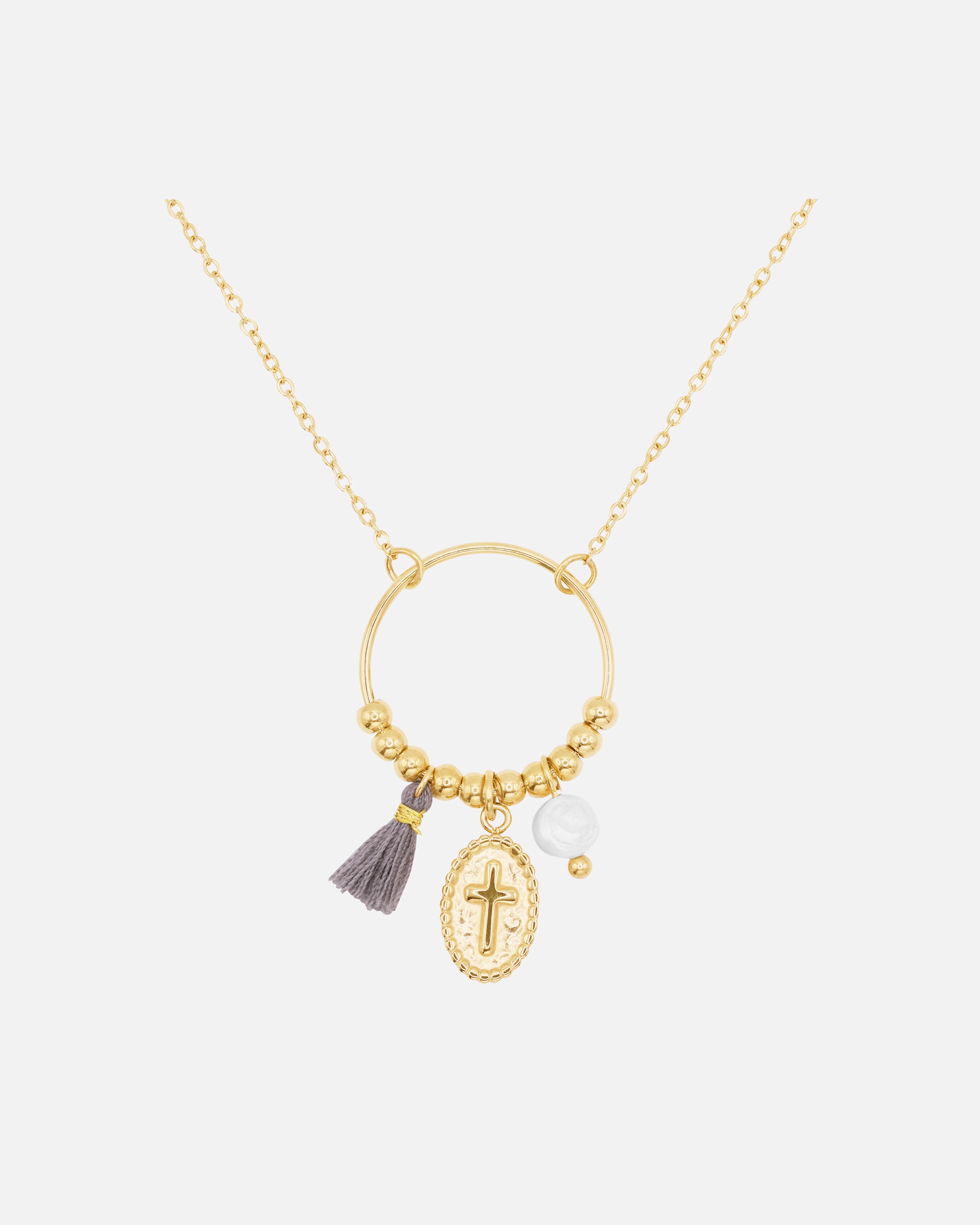 Collier Heideman couleur or Ures