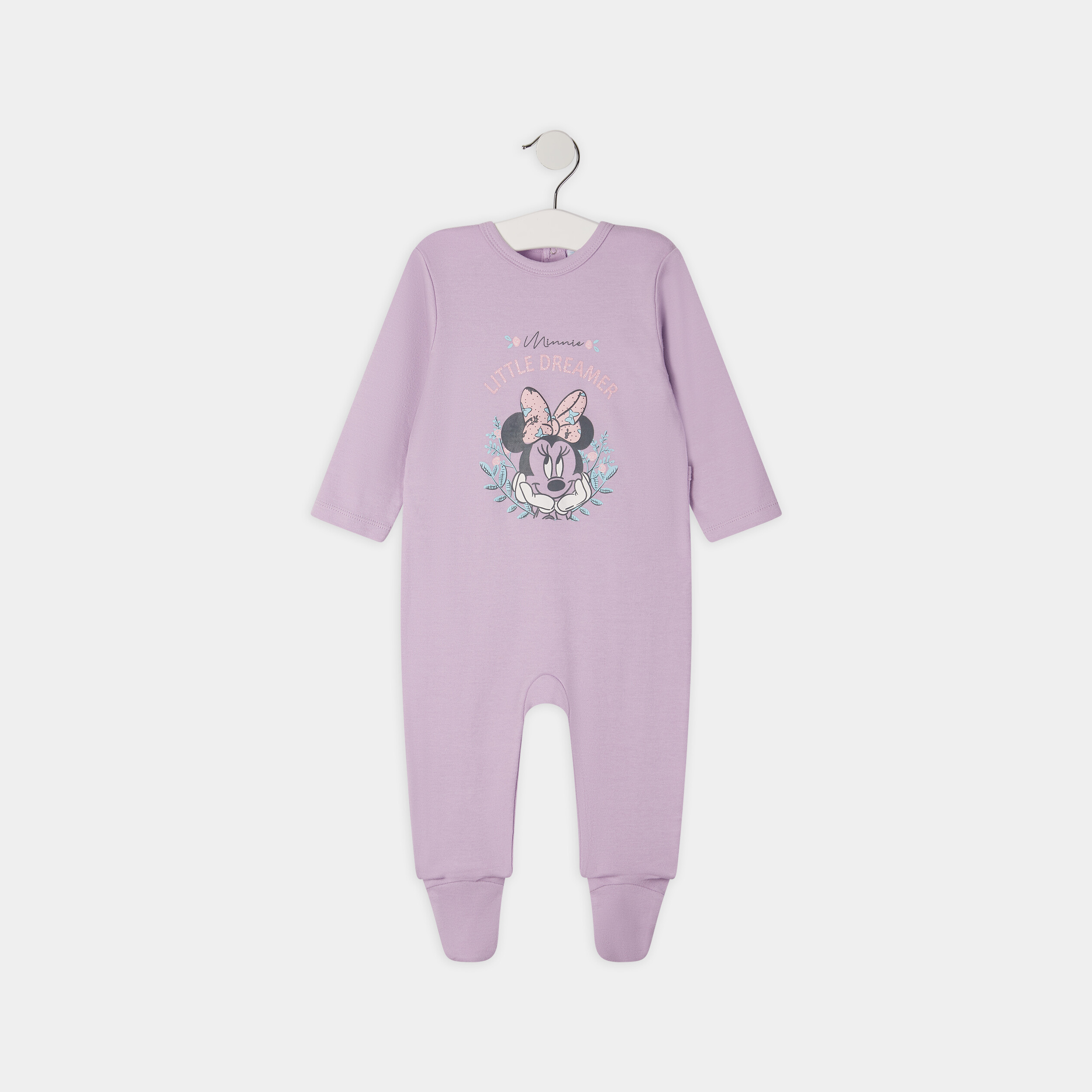 Pyjama Minnie parme bébé fille | La Halle
