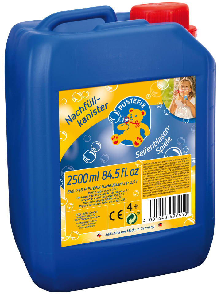 Pustefix PUSTEFIX Seifenblasen Nachfüllkanister 2,5 Liter günstig kaufen onesize