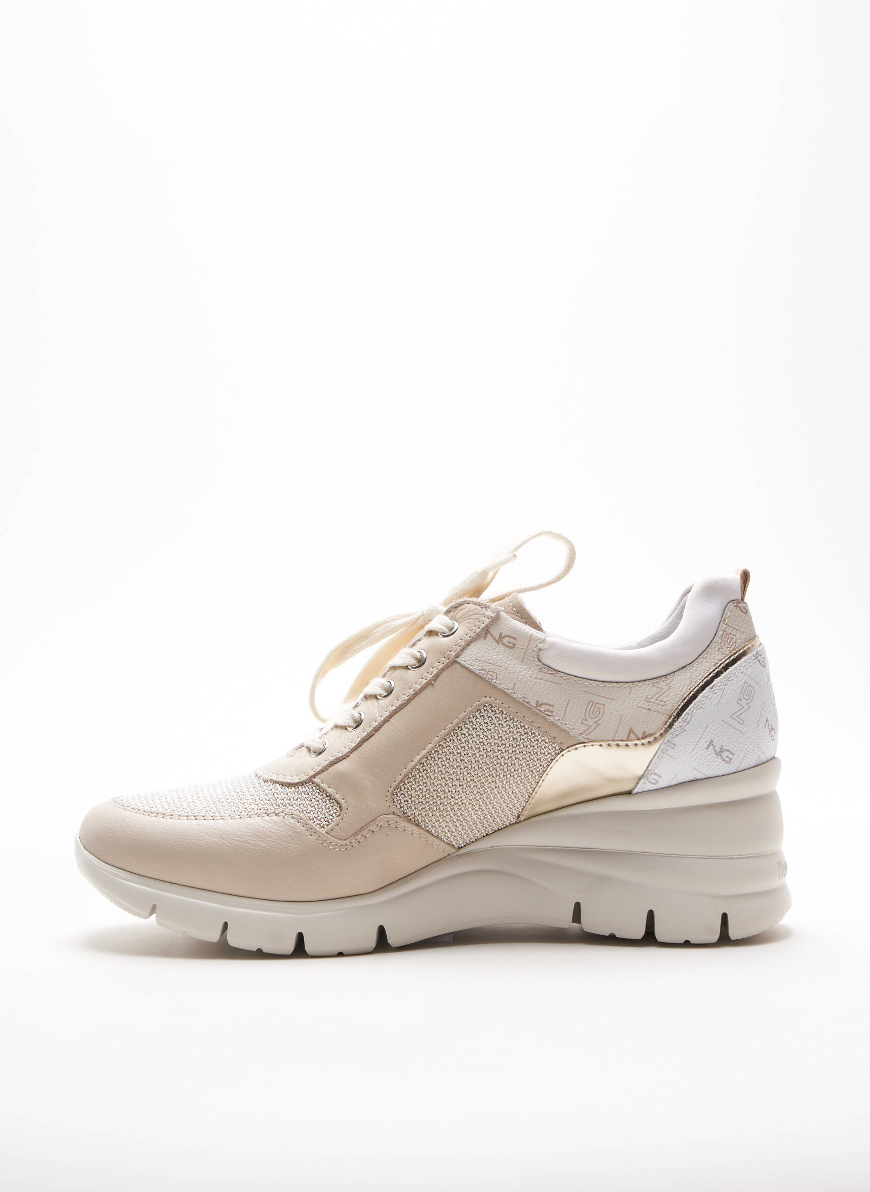 Nero Giardini Baskets Femme couleur beige