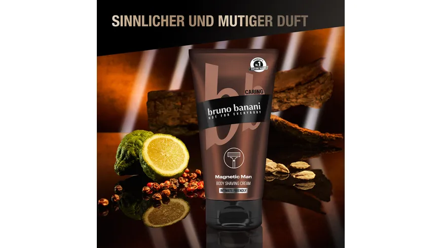 bruno banani Body Shaving Cream Magnetic Man 150 ml