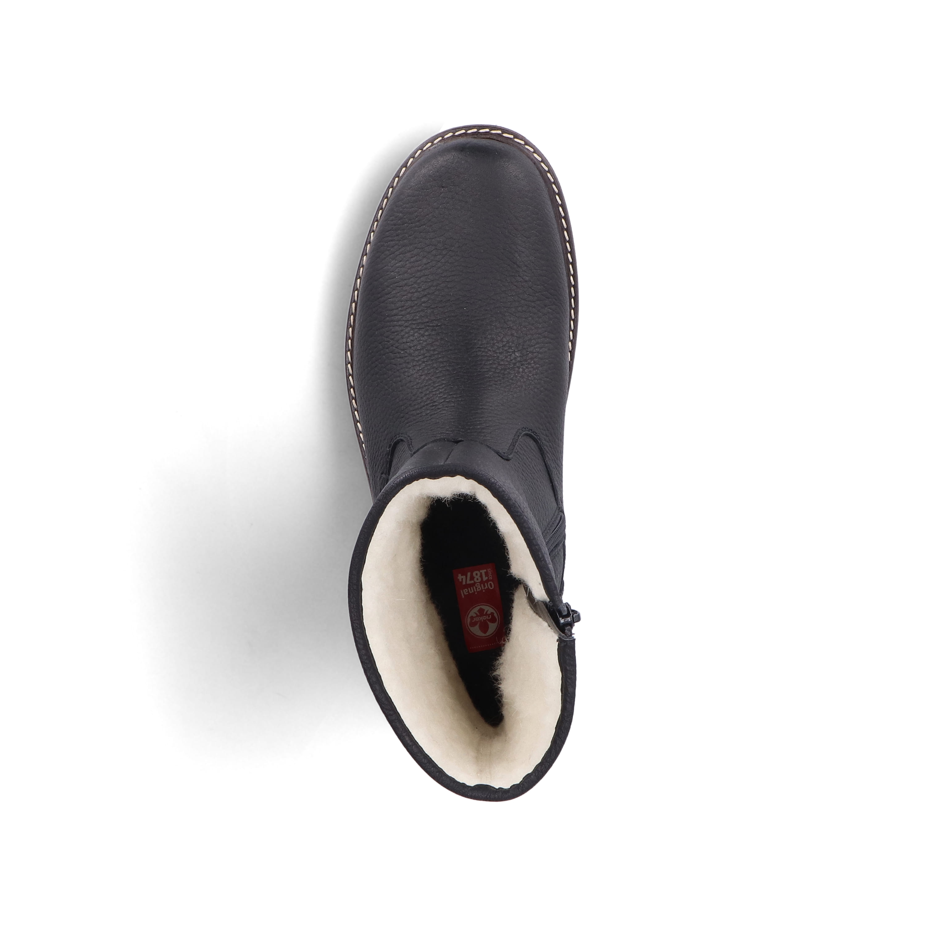 Rieker Herren Kurzstiefel asphaltschwarz