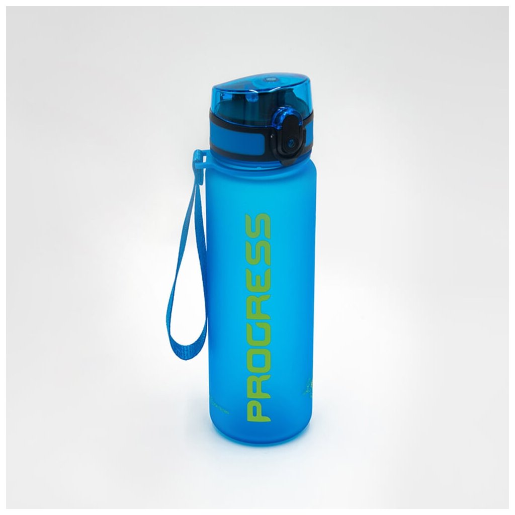 Progress Tritan 500 ml blaue Sporttrinkflasche