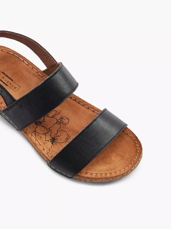 5th Avenue Leder Sandale