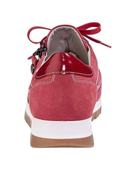 Schnürschuh mit seitlichem Reißverschluss