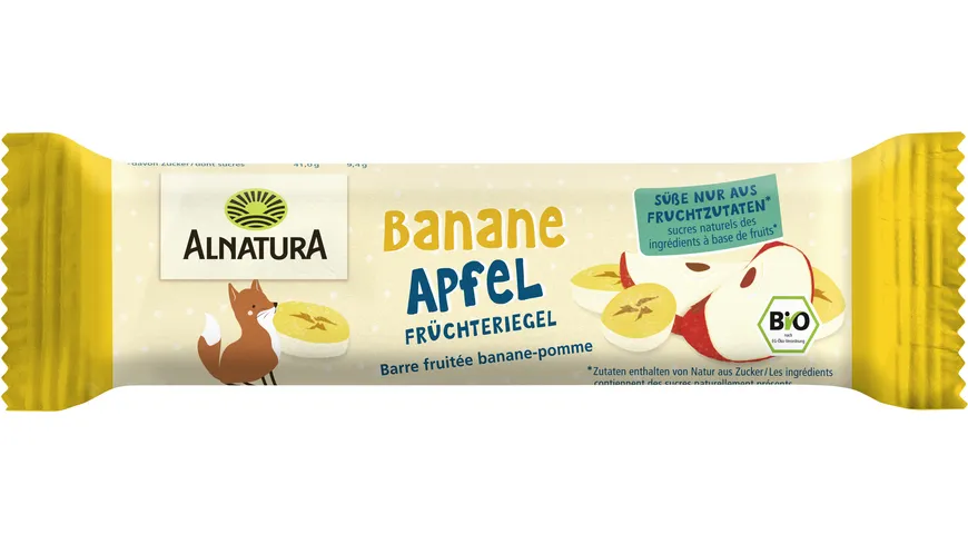 Alnatura Bio Früchteriegel Banane-Apfel 23 g