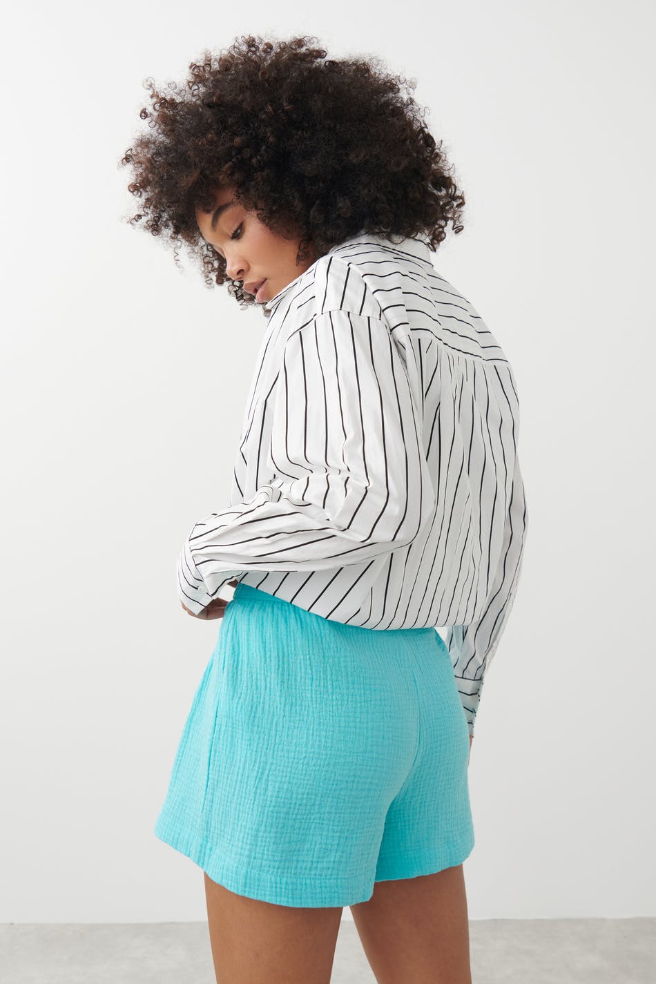 Lunia gauze shorts