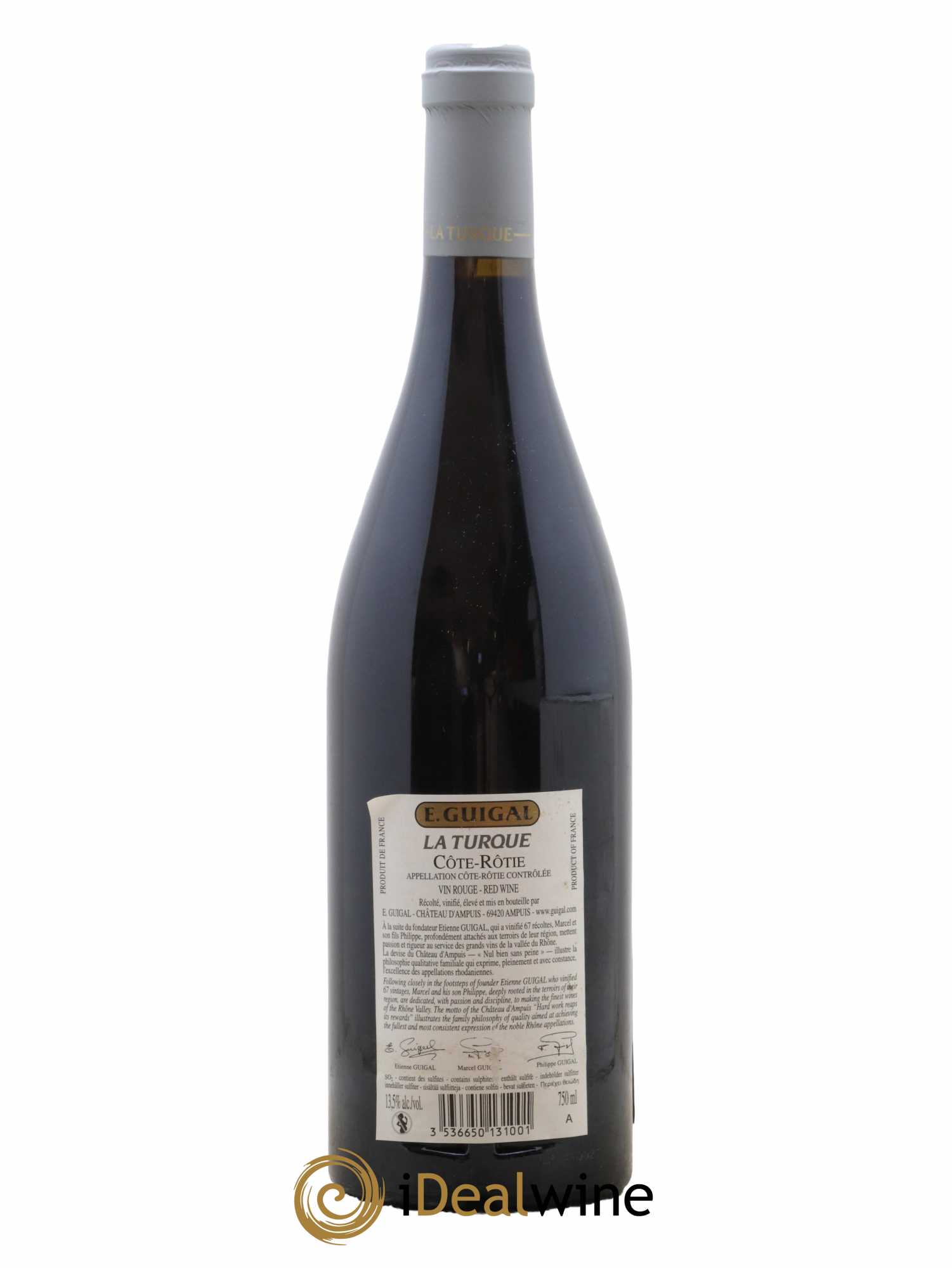 Côte-Rôtie La Turque Guigal  2006 - Lot de 1 Bouteille