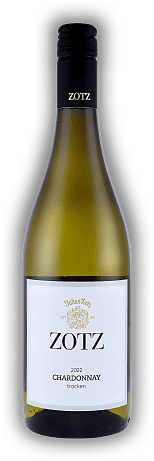 Julius Zotz, Chardonnay, Qualitätswein, trocken, 2022, Baden  Julius Zotz, Chardonnay, Qualitätswein, trocken, 2022, Baden  Ein eleganter Chardonnay. Jahrgang 2022 - 0,75	 Liter - Vol 12,5%