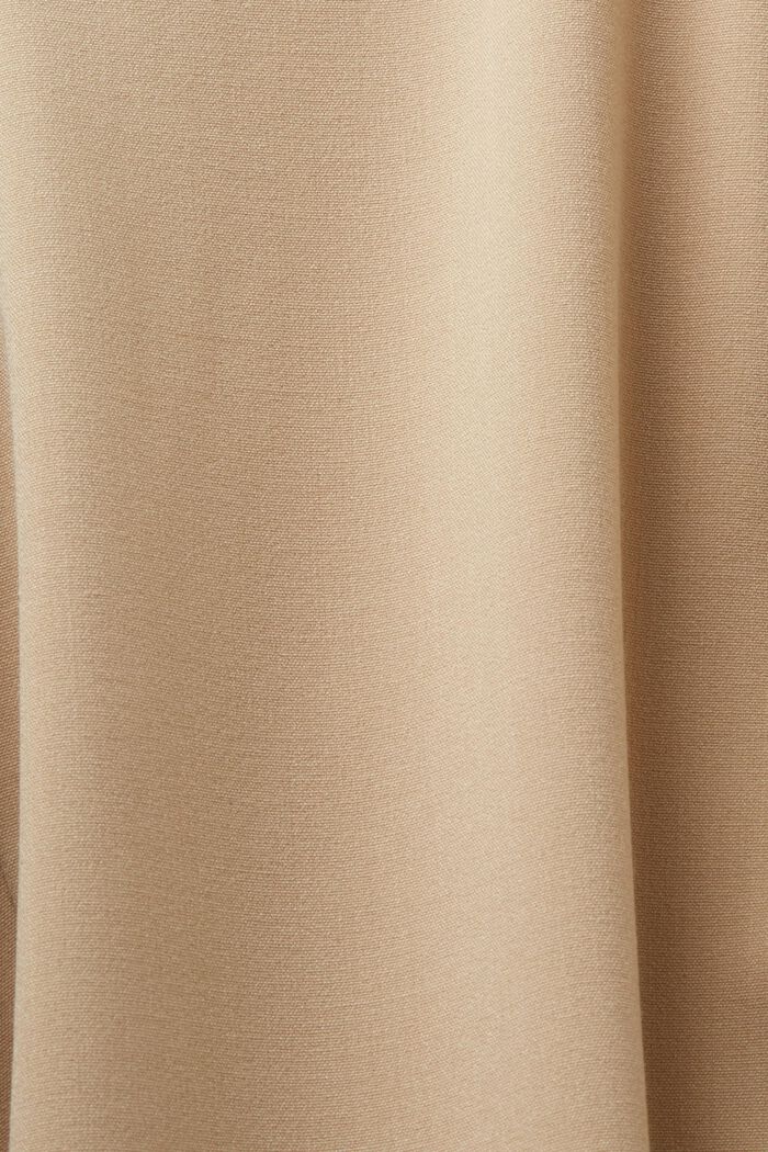 High-Rise-Culotte mit Bundfalten