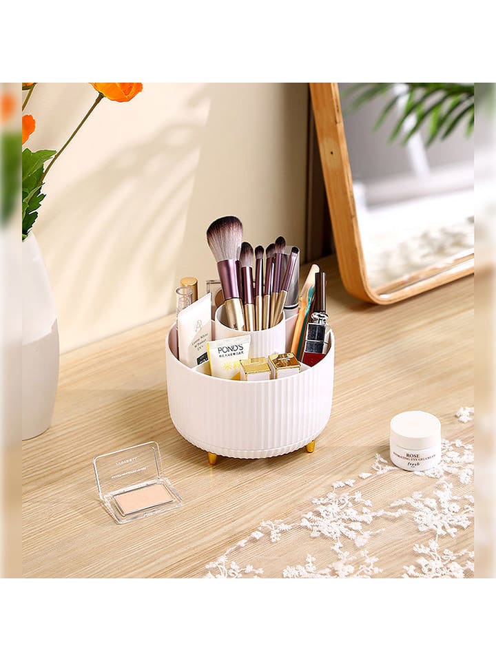 Joybos Makeup-Organizer in Weiß - (H)12,5 x Ø 15 cm günstig kaufen onesize