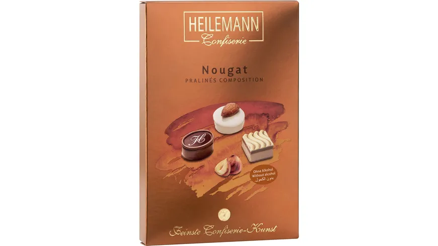 Heilemann Nougat Pralinés Composition